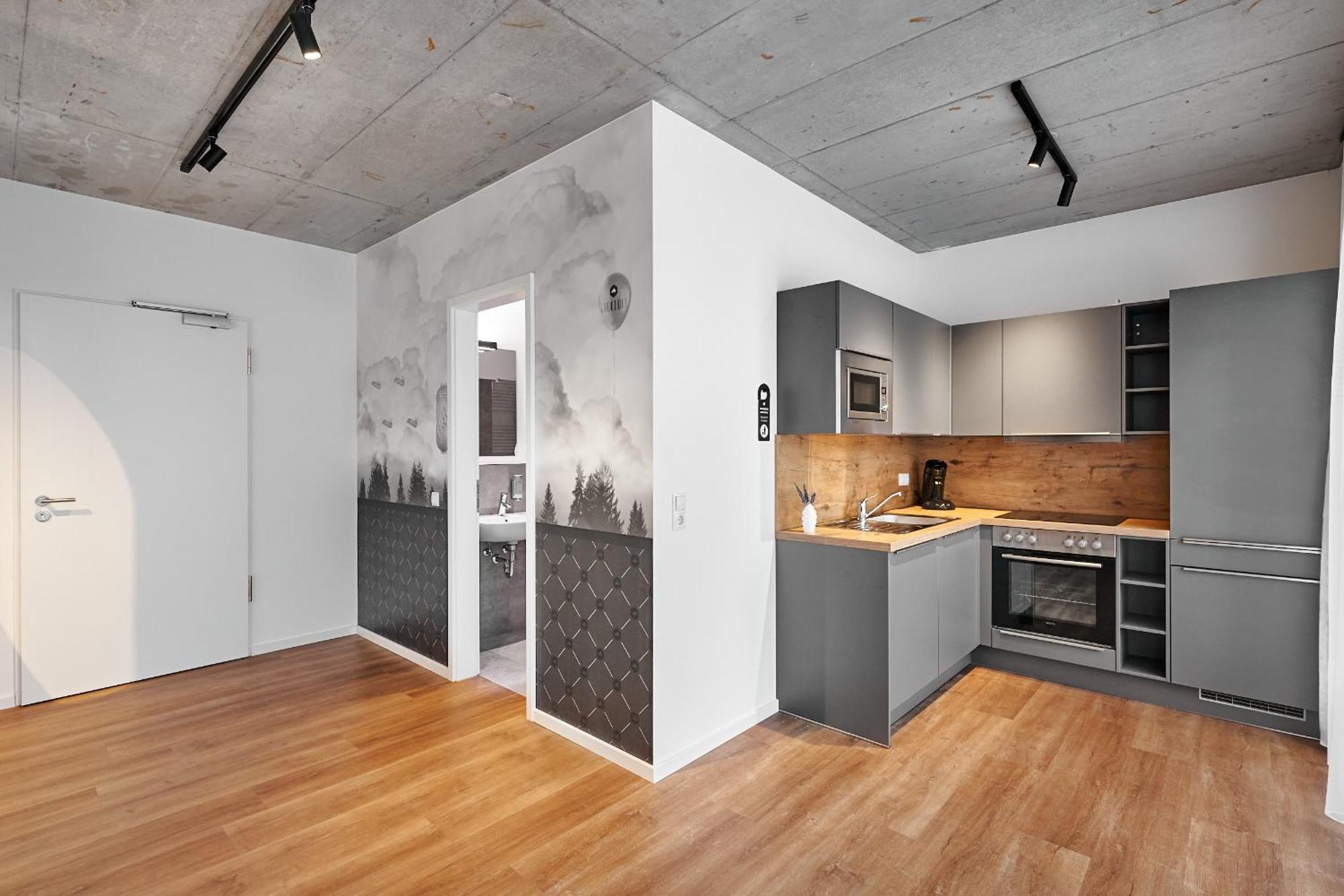 The Cloud Suite Apartments Фрайбург Стая снимка